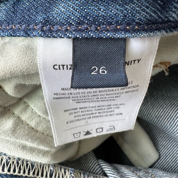 Citizens of Humanity Emerson Slim Fit mom Jeans high rise EUC E - Picture 10 of 11